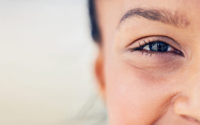 Shes happy, you can see it in her eyes. Closeup shot of a womans eye